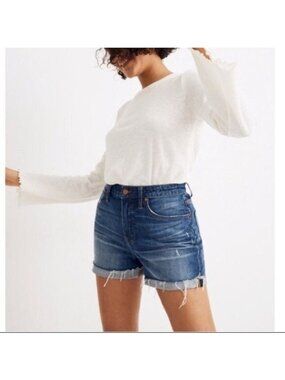 Madewell High Rise Denim Shorts 26